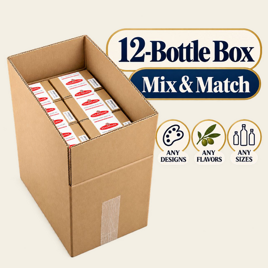 Mix & Match any 12 ceramic bottles with brown and/or single gift boxes -- SAVE 12.5% -- Starting at $262.50