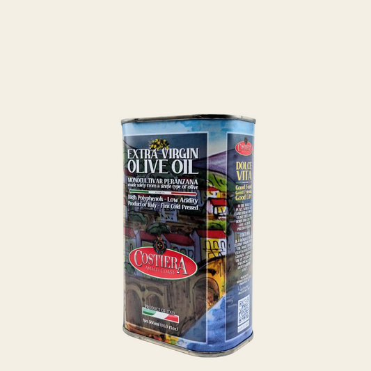 Monocultivar Extra Virgin Olive Oil - 500ML Tin (16.9 fl.oz.)
