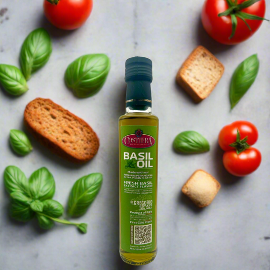 Monocultivar Basil Oil 8.4fl.oz (250ml) - Glass Bottle