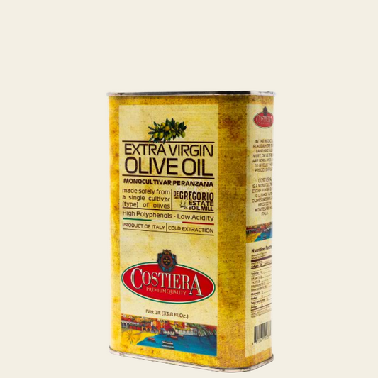 Monocultivar Extra Virgin Olive Oil - 1LT Tin (33.8 fl.oz.)