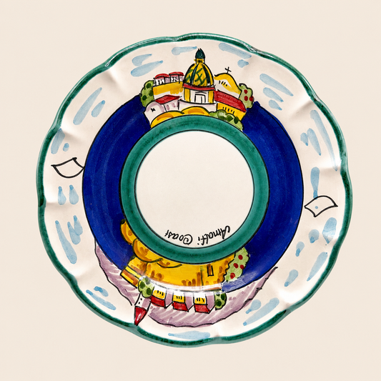 Dinner Plate, 10.25" - AMALFI COAST (Amalfi & Positano)