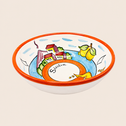 Pasta Bowl, 7.25" - SICILIA