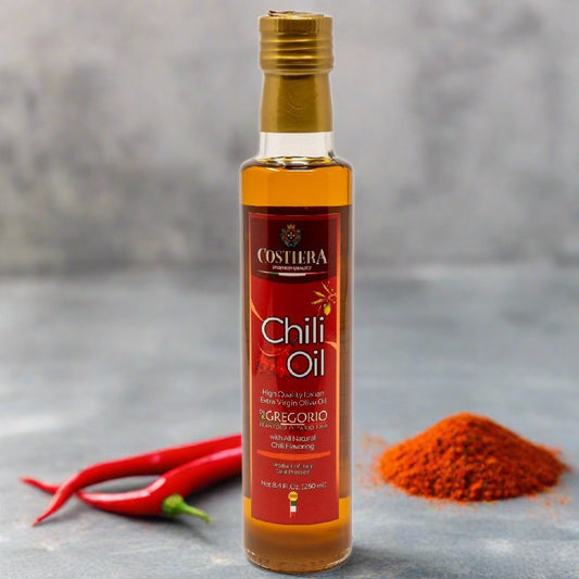 Premium Monocultivar Chili Oil 8.4fl.oz (250ml) - Glass Bottle